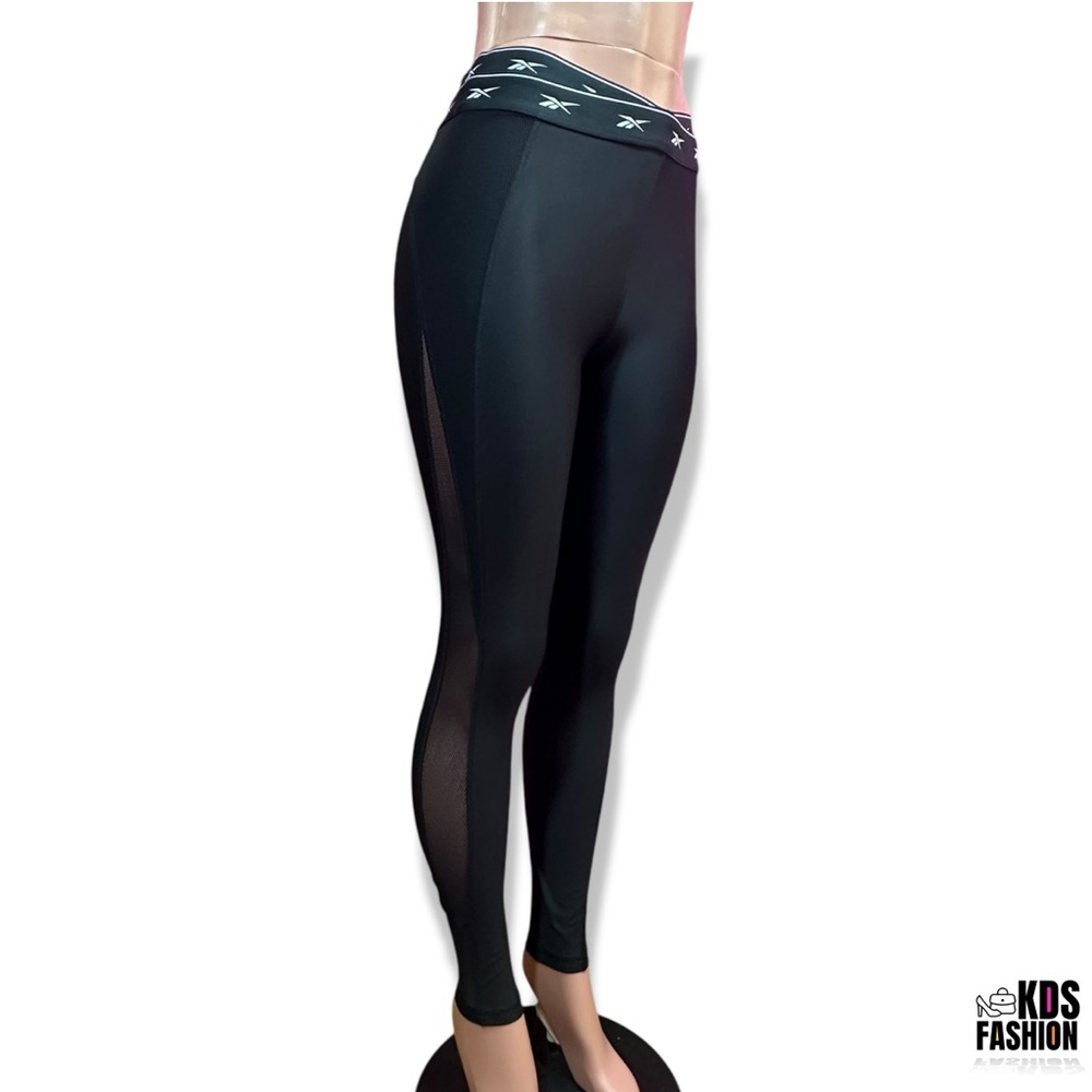 Reebok Speedwick Sheer Side Panel Athletic Leggings MD